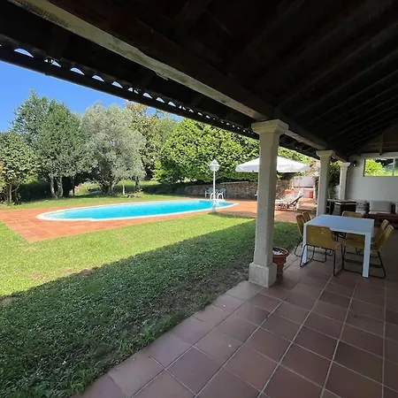빌라 Casa En El Campo Con Piscina *