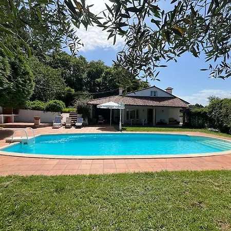 Casa En El Campo Con Piscina 빌라 Lousame